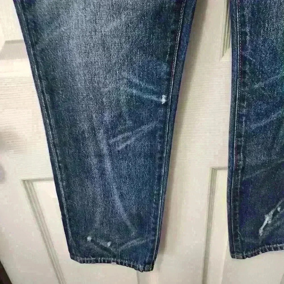 Madewell Slight Distressed Classic High Rise Straight Leg Jeans. Size 27 - Picture 2 of 8
